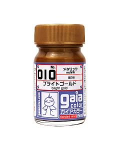 Gaia Color (15ml) 010 Bright Gold (Metallic) - Official Product Image