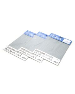 OM301 B5 Plastic Plate Gray with White Scale (0.3mm thick) (2 pieces) - Product Image
