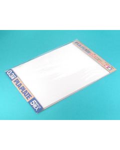 0.3mm thick B4 Plastic Plate (364 x 257mm) (5 pieces) - Official Product Image