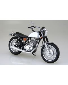 1/12 Aoshima Motorcycle #11 Yamaha SR400S 1995 with Custom Parts - Official Product Image 1