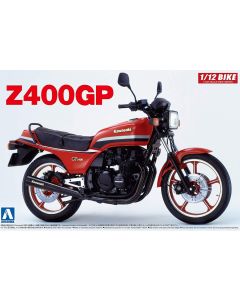 1/12 Aoshima Motorcycle #27 Kawasaki Z400GP 1982 - Official Product Image