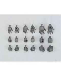 1/144 HGBC #44 Build Hands Round SML (Tentative) - Official Product Image