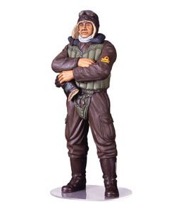 1/16 Tamiya World Figure #12 WWII IJN Fighter Pilot - Official Product Image