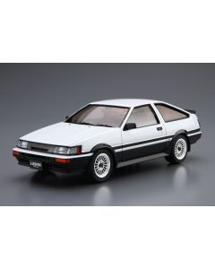 1/24 Aoshima Model Car #17 Toyota AE86 Corolla Levin GT-APEX 1985 - Official Product Image 1