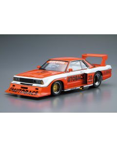 1/24 Aoshima Model Car #24 Nissan KY910 Bluebird Super Silhouette 1983 - Official Product Image 1