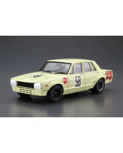 1/24 Aoshima Model Car #70 Nissan Skyline 2000 GT-R JAF Grand Prix 1970 - Official Product Image 1