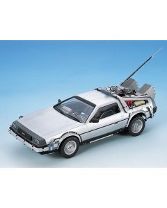 1/24 Aoshima Movie Mecha #08 DeLorean from Back to the Future Part I - Official Product Image 1