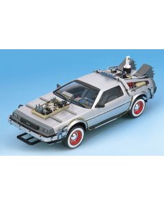 1/24 Aoshima Movie Mecha #10 DeLorean from Back to the Future Part III - Official Product Image 1