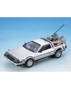 1/24 Aoshima Movie Mecha #BT1 DeLorean from Back to the Future Part I - Official Product Image 1