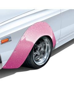 1/24 Aoshima Tuned Parts #68 Star 5 (5H) 14inch (Wheels, Tires & Poly Caps, 4 pieces each) - Official Product Image