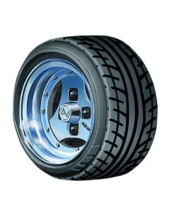 1/24 Aoshima Tuned Parts #90 Advan A3A Short-Rim 14inch (Wheels, Tires & Poly Caps, 4 pieces each) - Official Product Image