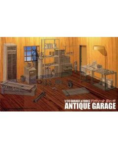 1/24 Fujimi Garage & Tools #12 Antique Garage - Box Art