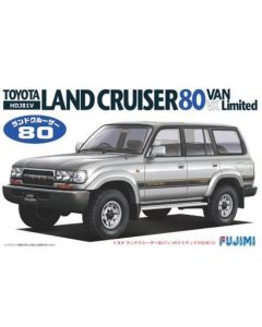 1/24 Fujimi Inch Up #79 Toyota HDJ81V Land Cruiser 80 Van VX Limited - Box Art