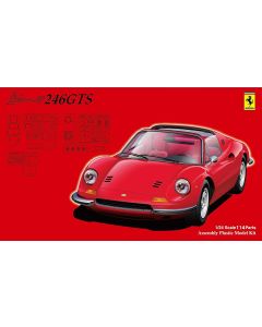 1/24 Fujimi Real Sports Car #113 Dino 246 GTS - Box Art
