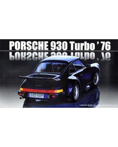 1/24 Fujimi Real Sports Car #118 Porsche 930 Turbo 1976 - Box Art