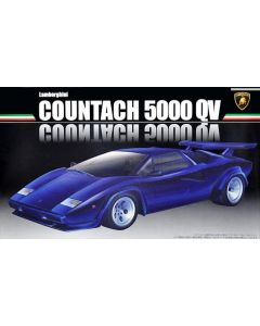 1/24 Fujimi Real Sports Car #11 Lamborghini Countach 5000 Quattrovalvole - Box Art