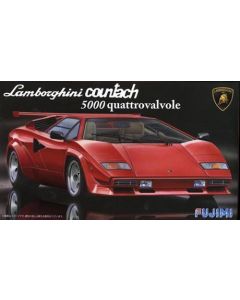 1/24 Fujimi Real Sports Car #12 Lamborghini Countach 5000 Quattrovalvole - Box Art