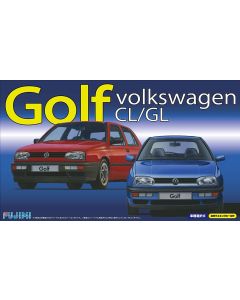 1/24 Fujimi Real Sports Car #27 Volkswagen Golf CL / GL - Box Art