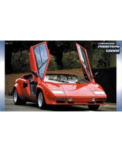 1/24 Fujimi Real Sports Car #38 Lamborghini Countach LP500S (5000S) - Box Art