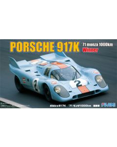 1/24 Fujimi Real Sports Car #98 Porsche 917K 1971 1000km Monza #2 - Box Art