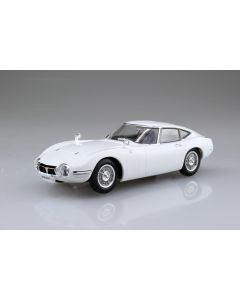1/32 Aoshima The Snap Kit #05A Toyota 2000GT Pegasus White - Official Product Image 1