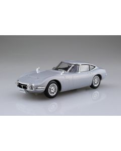 1/32 Aoshima The Snap Kit #05C Toyota 2000GT Sander Silver Metallic - Official Product Image 1