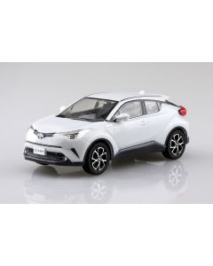 1/32 Aoshima The Snap Kit #06A Toyota C-HR White Pearl Crystal Shine - Official Product Image 1