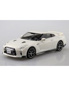 1/32 Aoshima The Snap Kit #07B Nissan R35 GT-R Brilliant White Pearl - Official Product Image 1