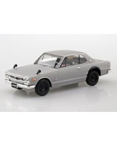 1/32 Aoshima The Snap Kit #09A Nissan Skyline 2000 GT-R Silver - Official Product Image 1