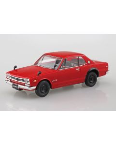 1/32 Aoshima The Snap Kit #09C Nissan Skyline 2000 GT-R Red - Official Product Image 1