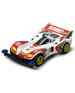 1/32 Fully Cowled Mini 4WD #02 Sonic Saber (Super I Chassis) - Official Product Image