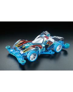 1/32 Fully Cowled Mini 4WD Gun Bluster XTO Premium Light Blue Special (FM-A Chassis) - Official Product Image 1