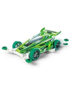 1/32 Mini 4WD PRO DCR-02 Fluorescent Green Special (MA Chassis) - Official Product Image 1