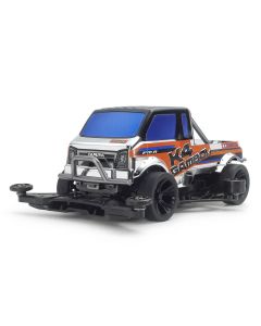 1/32 Mini 4WD REV K4 Gambol Silver Metallic Body (FM-A Chassis) - Official Product Image