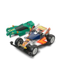 1/32 Racing Mini 4WD Dash-1 Emperor Special Kit (Dash-2 Burning Sun Body included) (Type 3 Chassis) - Official Product Image