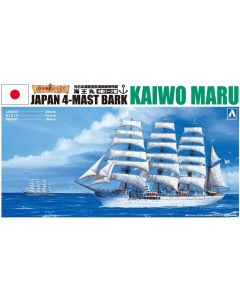 1/350 Aoshima #03 Japanese 4-Mast Bark Kaiwo Maru - Official Product Image