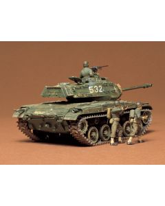 1/35 Tamiya MM #055 U.S. Light Tank M41 Walker Bulldog - Official Product Image