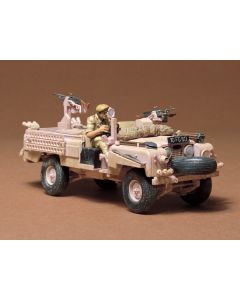 1/35 Tamiya MM #076 British Special Air Service Land Rover "Pink Panther" - Official Product Image