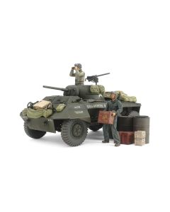 1/35 Tamiya MM U.S. Light Armored Car M8 "Greyhound" Combat Patrol Set - Official Product Image 1