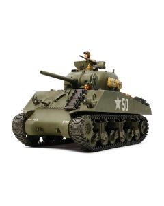 1/35 Tamiya Motorized U.S. Medium Tank M4A3 Sherman Late ver. (with Single Motor) - Official Product Image 1
