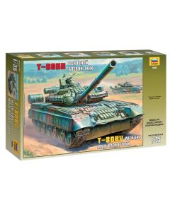 1/35 Zvezda #3592 Soviet Main Battle Tank T-80BV - Box Art