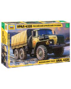 1/35 Zvezda #3654 Russian Army Truck Ural 4320 - Box Art 1