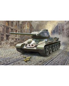 1/35 Zvezda #3687 Soviet Medium Tank T-34/85 Model 1944 - Official Product Image 1