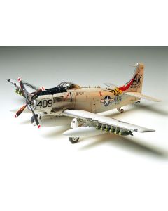 1/48 Tamiya #58 U.S. Carrier Attacker Douglas A-1H Skyraider - Official Product Image