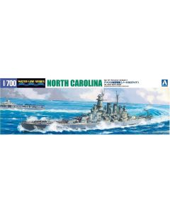 1/700 Water Line Series #611 U.S. Navy Battleship BB-55 USS North Carolina - Official Product Image
