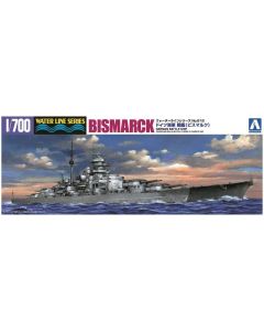 1/700 Water Line Series #618 German Battleship Bismarck - Official Product Image