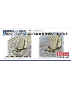 1/72 Aircraft Accessory NA2 WWII IJN Aircraft Seatbelt Set (ABS, for 4 seats) - Official Product Image 1