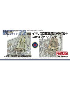 1/72 Aircraft Accessory NA6 WWII RAF Aircraft Seatbelt Set (ABS, for 4 seats) - Official Product Image 1