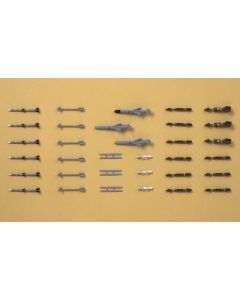 1/72 Aircraft Accessory X72-10 JASDF Aircraft Weapons I: JASDF Missiles & Launcher Set - Official Product Image