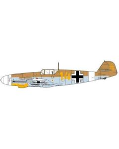1/72 Finemolds FL5 German Fighter Messerschmitt Bf109 F-4 Trop "Hans-Joachim Marseille" - Official Product Image 1